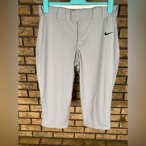 Silver Nike softball pants‎ nwt